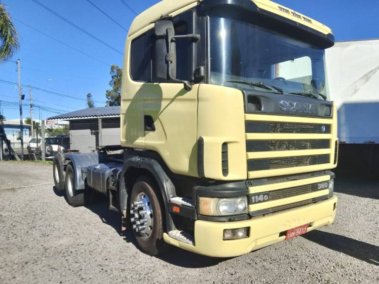SCANIA - R-114 GA 360 4X2 - 1998/1998 - Amarela - R$ 145.000,00