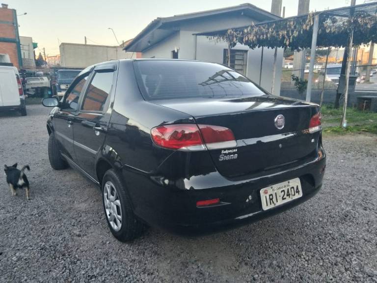 FIAT - SIENA - 2010/2011 - Preta - R$ 24.900,00