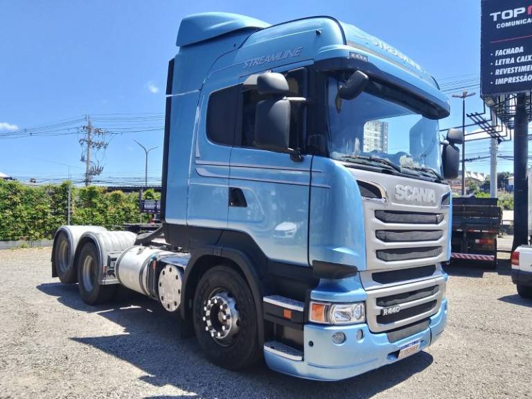 SCANIA - R-440 - 2017/2018 - Azul - R$ 570.000,00